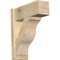 Ekena Millwork Funston Block Rough Sawn Outlooker, Douglas Fir, 8"W x 20"D x 24"H OUT08X20X24FST05RDF - alternate 1